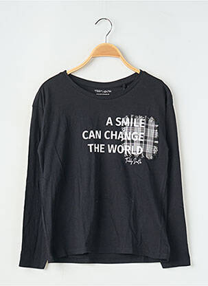 Top negru TEDDY SMITH fată