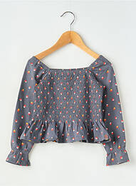 Top mâneci lungi mâneci lungi gri BOBOLI fille