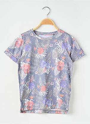 Tricou elasticitate mâneci scurte gri TEDDY SMITH băiat