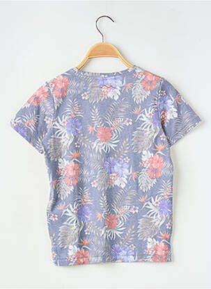 Tricou elasticitate mâneci scurte gri TEDDY SMITH băiat