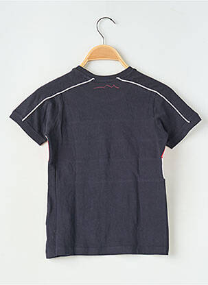 Tricou imprimeu fantezie fără mâneci negru TEDDY SMITH băiat
