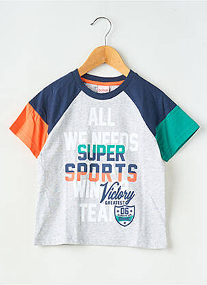 Tricou gri BOBOLI băiat