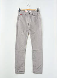 Pantalon slim închidere cu fermoar sub clapetă cu nasturi gri LEE COOPER homme