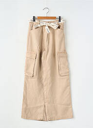 Pantalon cargo buzunare bej LE TEMPS DES CERISES fille
