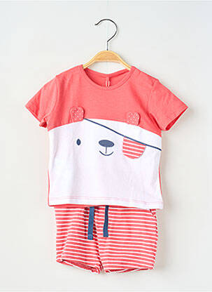 Set șort roz BOBOLI fată