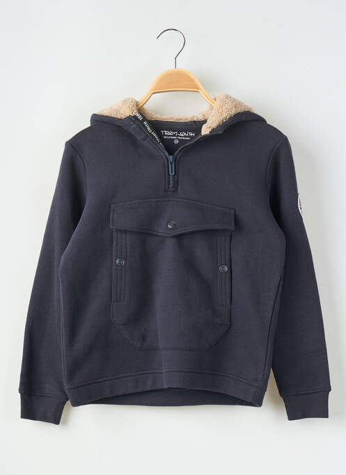 Hanorac cu glugă albastru TEDDY SMITH băiat