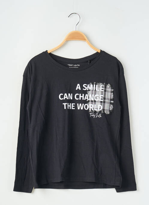 Top negru TEDDY SMITH fată