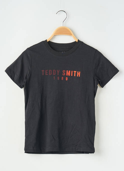 Tricou negru TEDDY SMITH fată