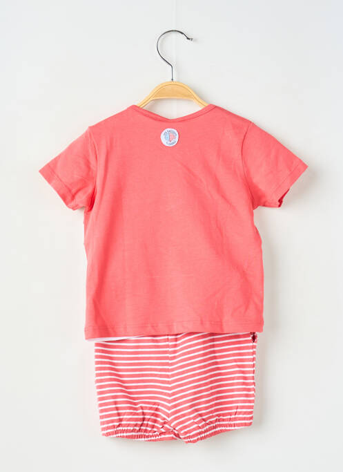 Set șort roz BOBOLI fată