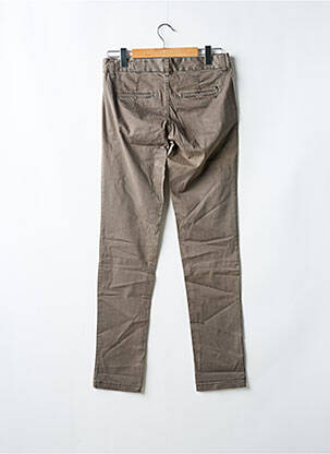 Pantalon chino elasticitate mărime normală gri DEEPEND bărbat