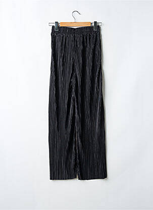 Pantalon drept talie elastică mărime normală negru TEDDY SMITH femeie