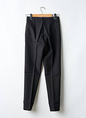 Pantalon slim țesătură poplin mărime normală negru MOLLY BRACKEN femeie