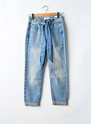 Blugi cu croială dreaptă albastru FREEMAN T.PORTER femeie