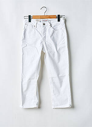 Pantalon trei sferturi alb LEE COOPER femeie