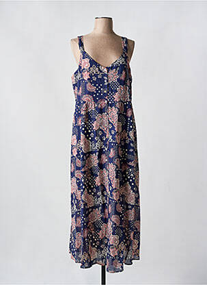 Rochie lungă albastru LOLA ESPELETA femeie