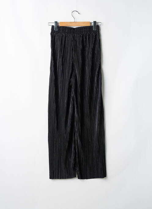 Pantalon drept talie elastică mărime normală negru TEDDY SMITH femme