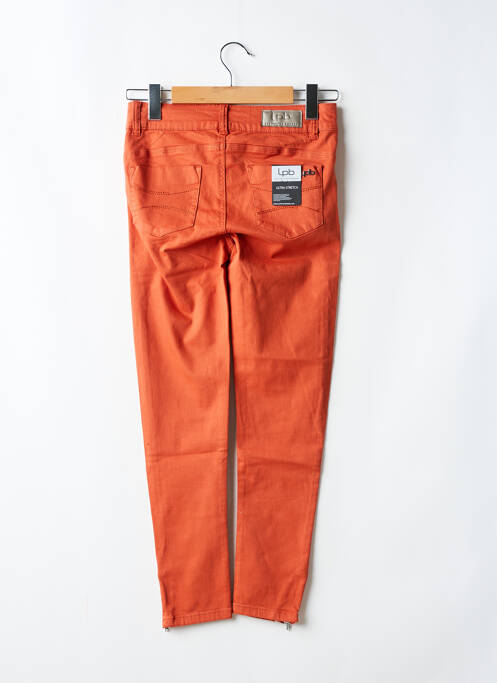 Pantalon slim portocaliu LPB femeie