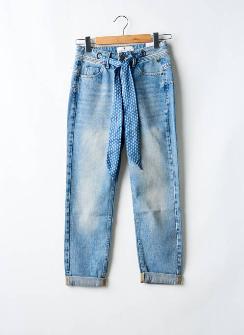 Blugi cu croială dreaptă albastru FREEMAN T.PORTER femeie