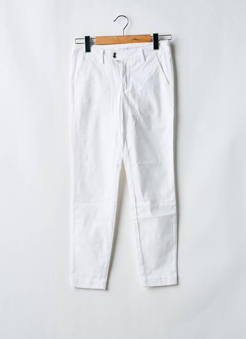 Pantalon slim alb LPB femeie