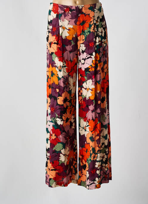 Pantalon drept violet ORFEO femeie