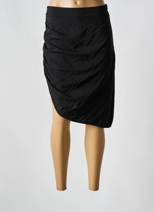 Fustă midi negru SCHOOL RAG femeie