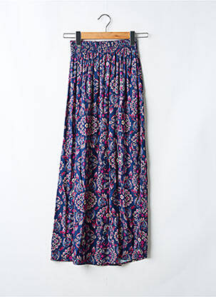 Fustă midi albastru C'EST BEAU LA VIE femeie