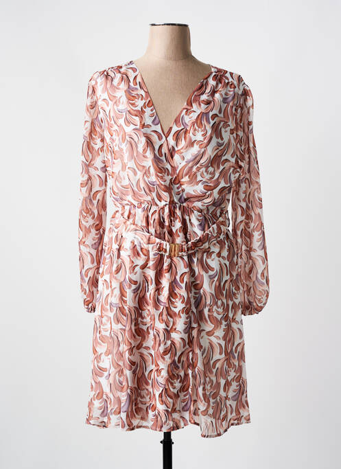 Rochie midi maro MAELLE femeie