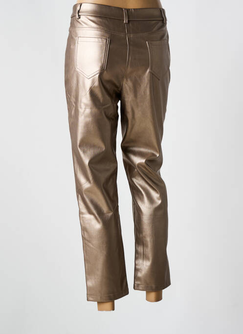 Pantalon 7/8 auriu GRACIELA femeie