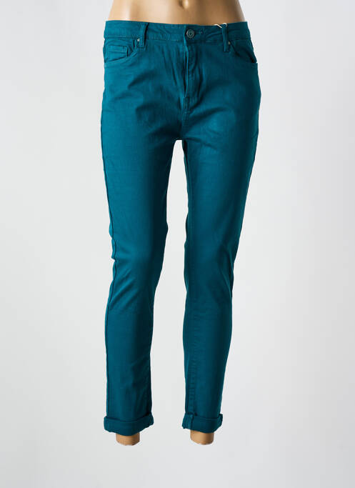 Pantalon slim albastru NINA CARTER femeie