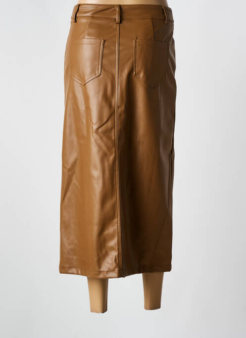 Fustă lungă maro GRACIELA femeie