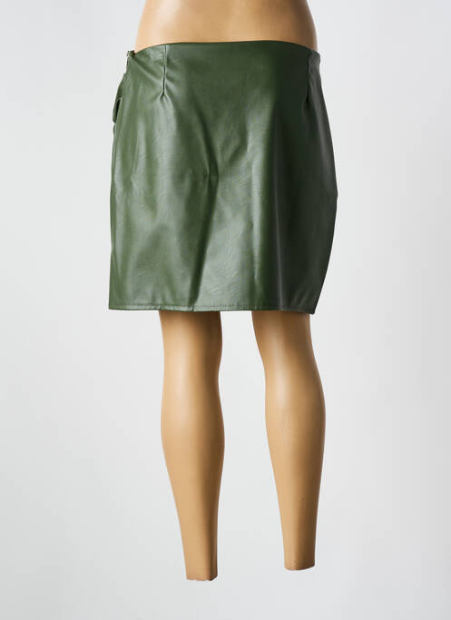 Fustă scurtă verde ADILYNN femeie