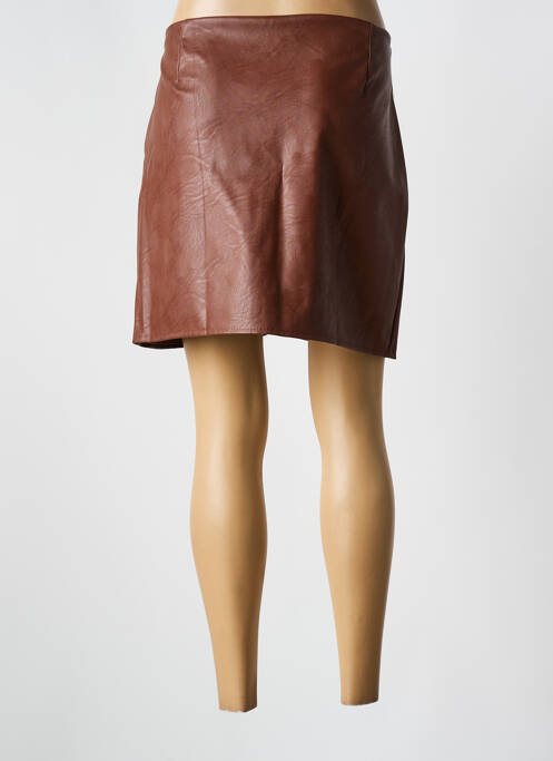 Fustă scurtă maro ADILYNN femeie