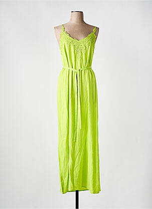 Rochie lungă verde CREAM femeie