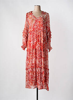 Rochie lungă roșu CREAM femeie