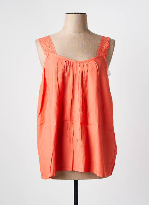 Top portocaliu CREAM femeie