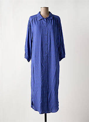 Rochie midi albastru LOLA ESPELETA femeie