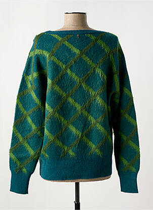 Pulover elasticitate mâneci lungi verde KOCCA femeie