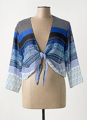 Bolero albastru CHRISTINE LAURE femeie