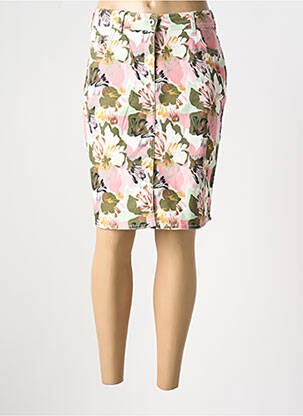 Fustă midi alb 7 SEASONS femeie