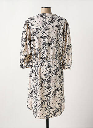 Rochie scurtă mâneci 3/4 mâneci 3/4 bej CHATTAWAK femeie