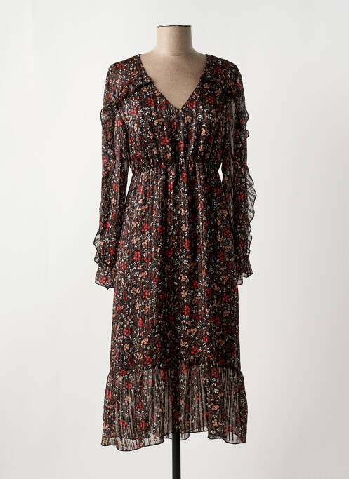 Rochie midi negru CHATTAWAK femeie