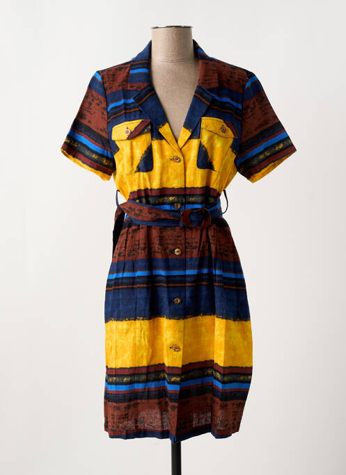 Rochie scurtă maro CHATTAWAK femeie