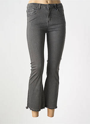 Blugi cu croială evazată gri DENIM femeie