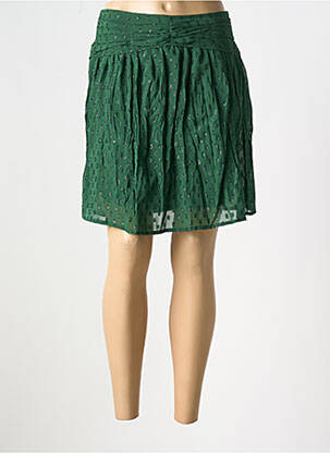 Fustă scurtă verde ANGE femeie