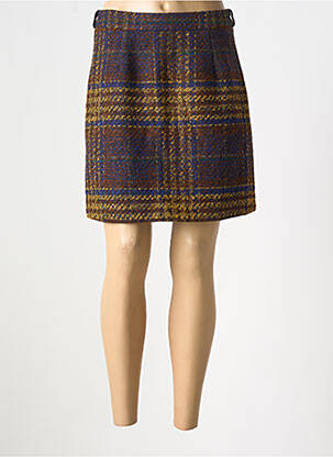 Fustă scurtă maro LILI SIDONIO femeie