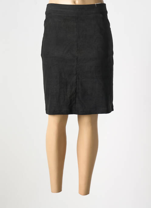 Fustă midi negru THALASSA femeie