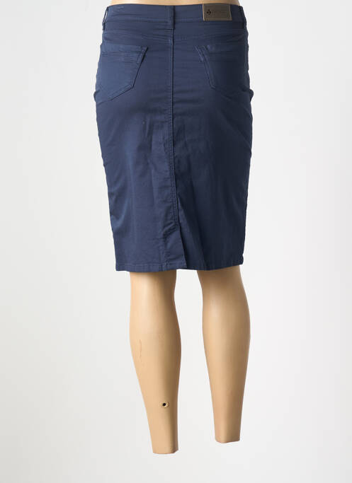 Fustă midi albastru IMPAQT femeie