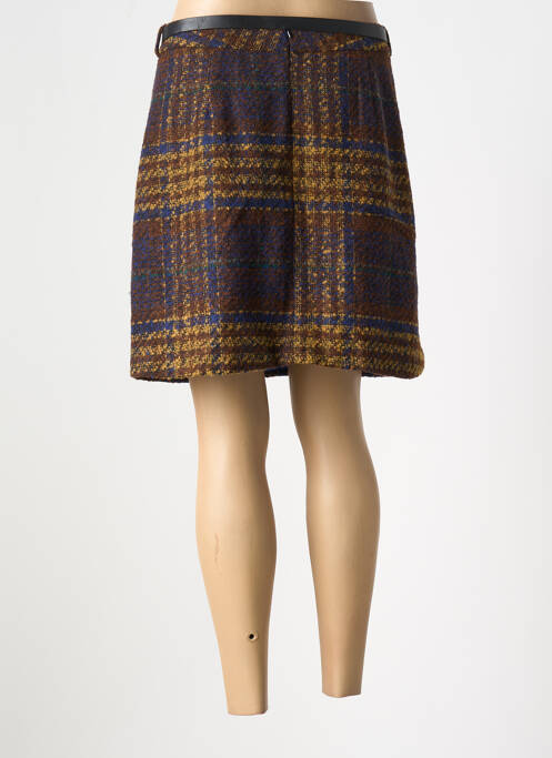 Fustă scurtă maro LILI SIDONIO femeie