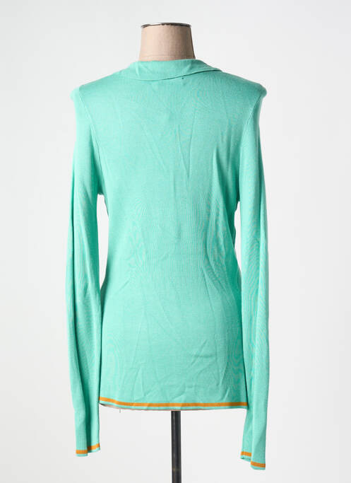 Vestă cu mâneci lungi verde SURKANA femeie