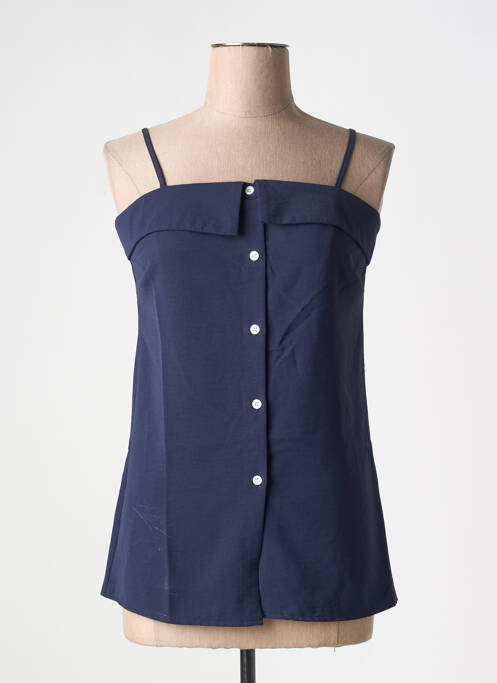 Top albastru MOLLY BRACKEN femeie